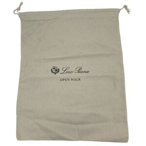 New - Loro Piana - Open Walk Dust Bag- 12”W x 14”H - Qty 1